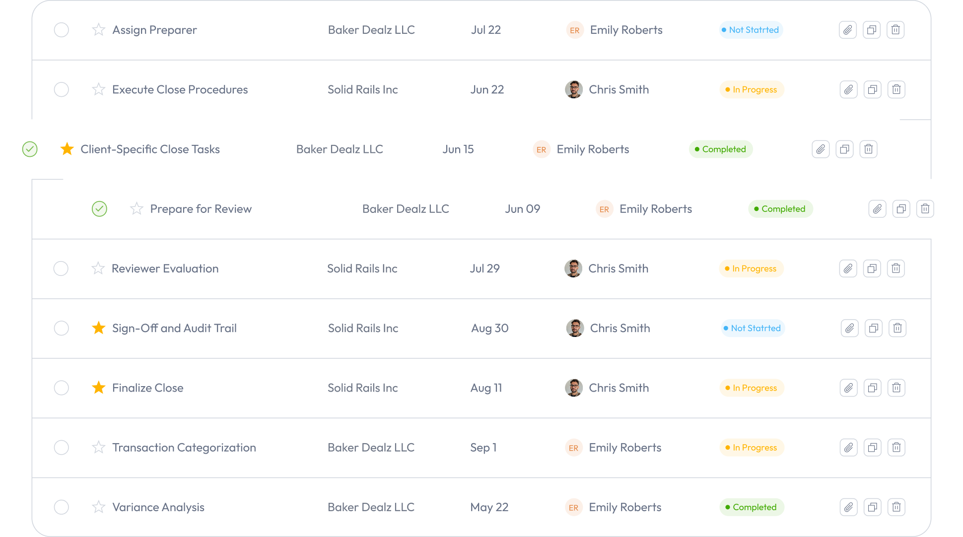 Practice Management Interface